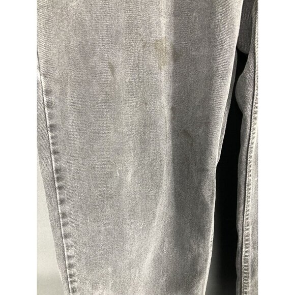 Vintage Levis Men's 550 Relaxed Fit Jeans W42 L30 Black Canada Red Tab Y2k 2001 - Picture 8 of 11